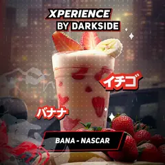 XPERIENCE BY DARKSIDE 30гр. BANA-NASCAR Банан/Клубника