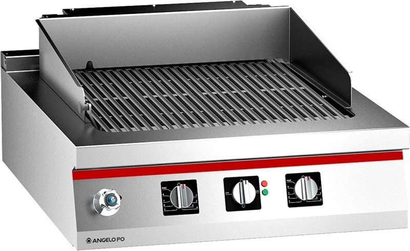 Гриль-мангал Angelo Po 1T0GRE двухсекционный, электрический, линия ICON9000