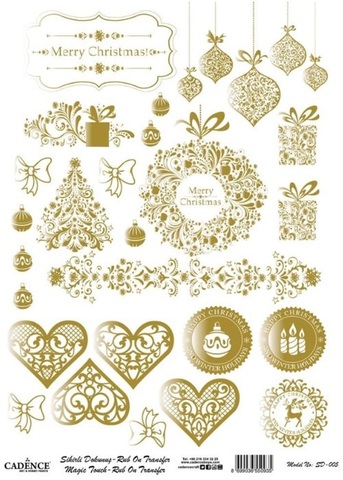 Натирка Cadence золото SD005 30*42см