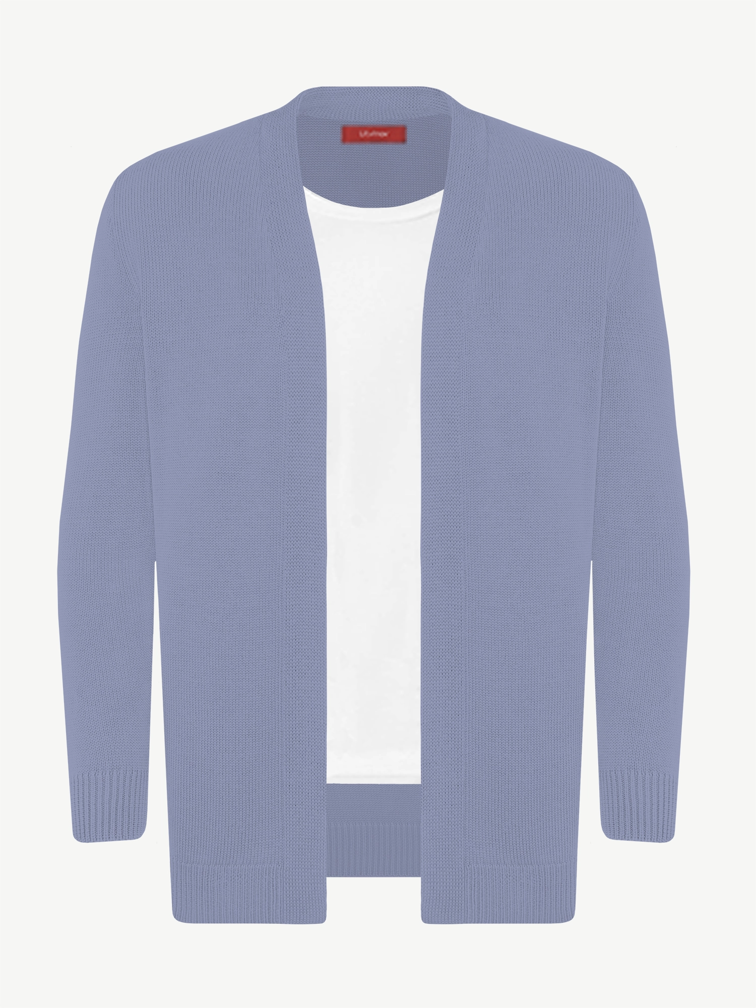 Кардиган с планкой из мягкой шерсти