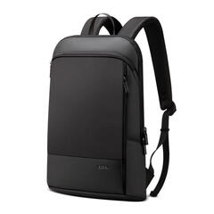 Рюкзак плоский для ноутбука BOPAI чёрный (уценка)