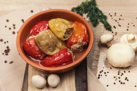 Перец фаршированный из индейки, Деликатесофф