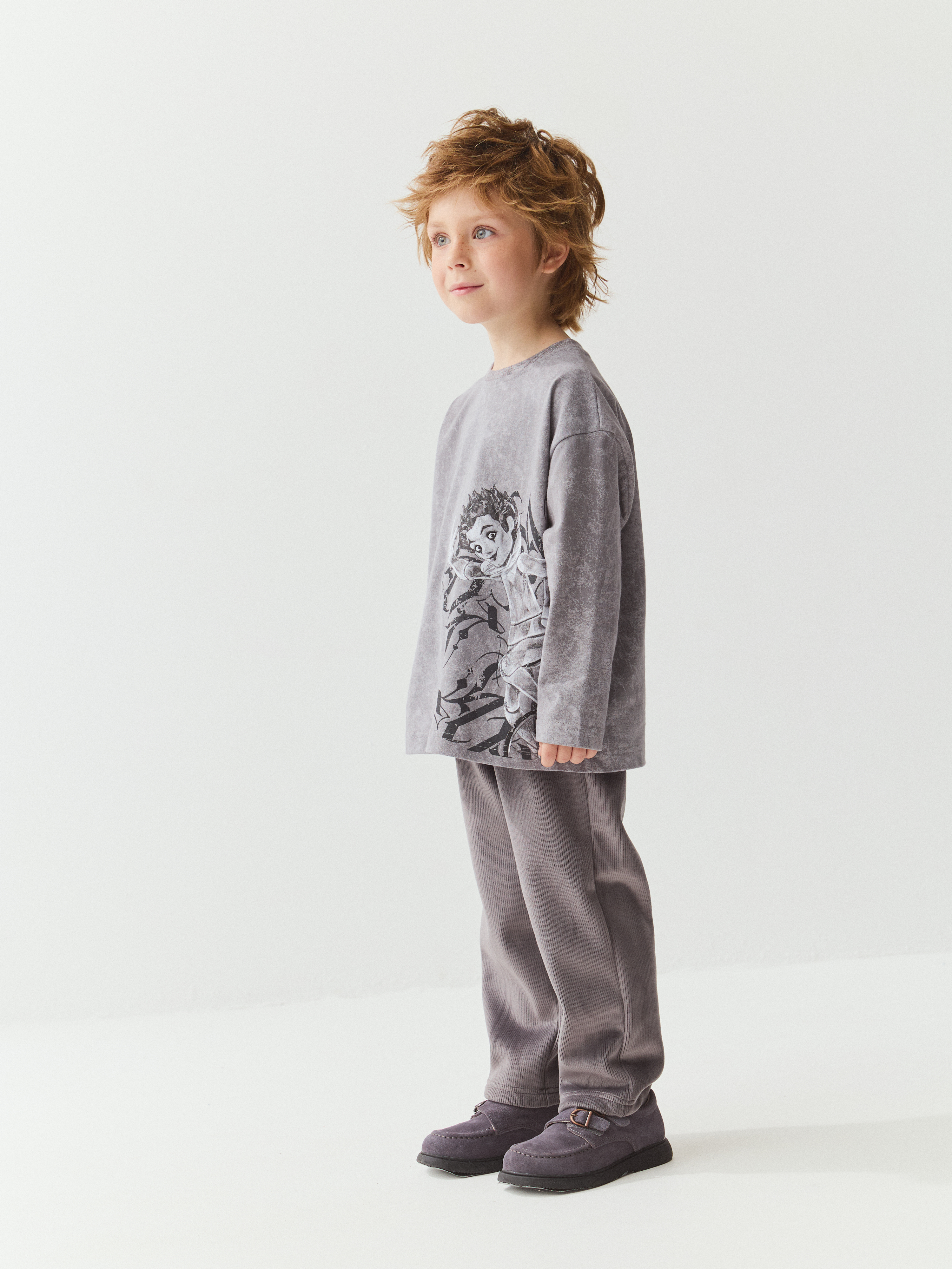 лонгслив оверсайз "арлекино"  с промокодом