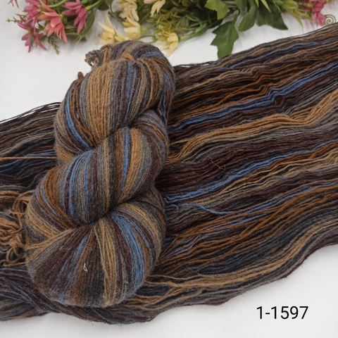 Дундага 6/1 шерсть секционного окрашивания 01-1597 420м/100гр