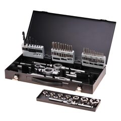 Набор метчиков и плашек M3 -M12 HSS-G 44пр Terrax by Ruko A245030 (!)