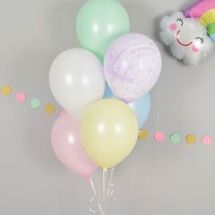 S 12''/30 см, Пастель (Макарунс), Светлая мята (630), 12 шт.