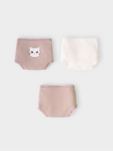 набор трусы/ уп  для девочки  К 1931-3уп/кофейный,сливки