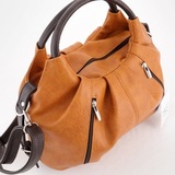 Сумка Саломея 357 македония горчичный + шоколад