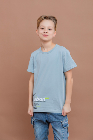 114_БК25 Футболка кор.рукав, серый