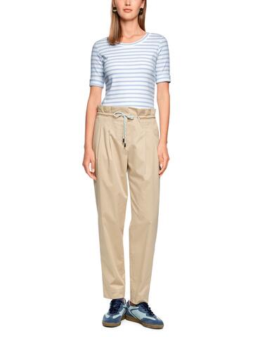 Marc Cain Футболка в полоски из хлопкового трикотажа