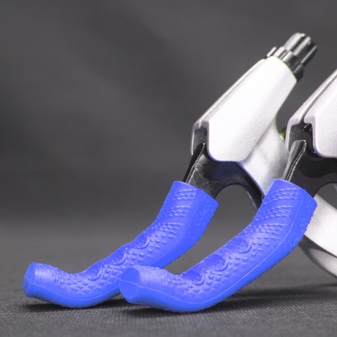 Накладки для ручек тормоза Enlee силиконовые 2шт синие