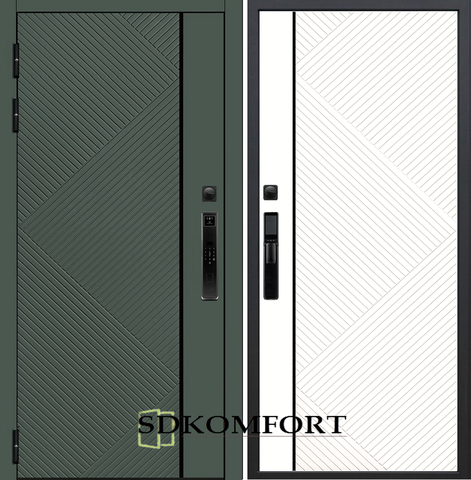 Белый матовый