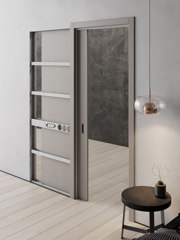 Универсальный одностворчатый пенал для раздвижных дверей ZADOOR (полотно: высота 2000-3000мм; ширина 600-1200мм)