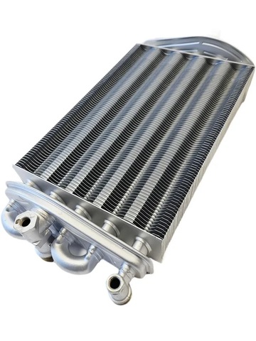 Битермический теплообменник для FONDITAL Panarea Compact 24 CTN(CTFS)/ Victoria Compact 24 CTN(CTFS) (арт. 6SCAMBIM03, 6SCAMBIM04)