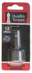 Ключ-насадка магнитная 12х48мм "Quadro Torsion"