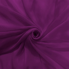 Ткань Шифон, 80 гр/м2, 150 см, ежевичное вино
