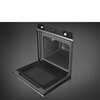 SMEG SOP6101S2N Многофункциональный духовой шкаф с пиролизом и пароувлажнением, 60 см, 11 функций, чёрное стекло