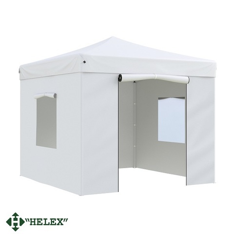 Тент-шатер быстросборный Helex 4330 3x3х3м, полиэстер, белый