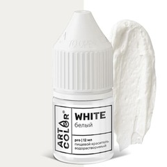 Краситель гелевый Белый (Art Color) 12 мл