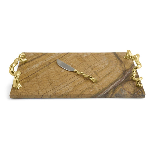 Доска для сыра с ножом 48х25см Michael Aram Виноградная лоза