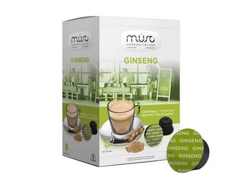 Кофе в капсулах Must Ginseng, 16 капсул для кофемашин Dolce Gusto