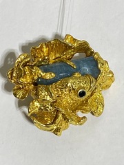 Рыбка З (подвеска из серебра)
