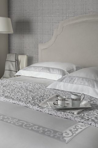 Постельное белье 2 спальное евро Mirabello San Marco grey