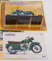 Motorcycle K-175 turquoise 1:24 Our Motorcycles Modimio Collections #12