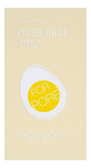 TONYMOLY   Полоски для носа от черных точек   - Egg Pore Nose Pack, 1 шт