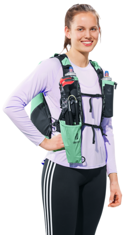 Картинка рюкзак беговой Deuter Ascender 13 Spearmint - 6