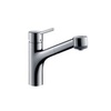 Смеситель для кухни с выдвижным изливом Hansgrohe M52 73860000