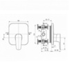 Смеситель встраиваемый на 1 потребителя Ideal Standard CeraPlan III A6114AA