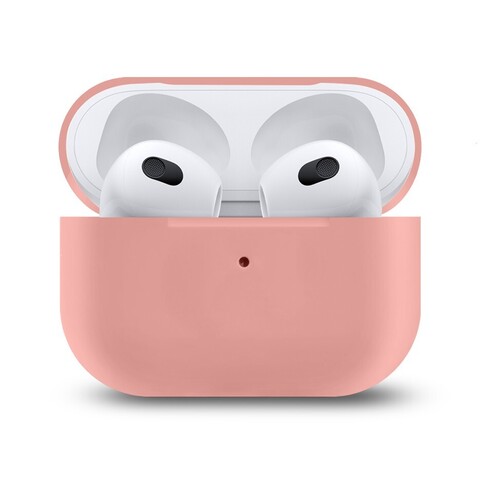 Силиконовый чехол для AirPods 3 Silicone Case (Pink / Розовый)