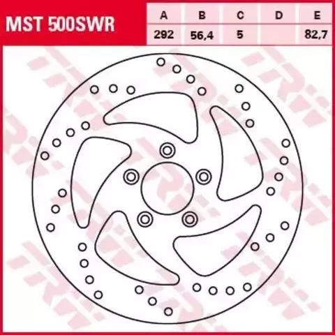 Тормозной диск MST500SWR