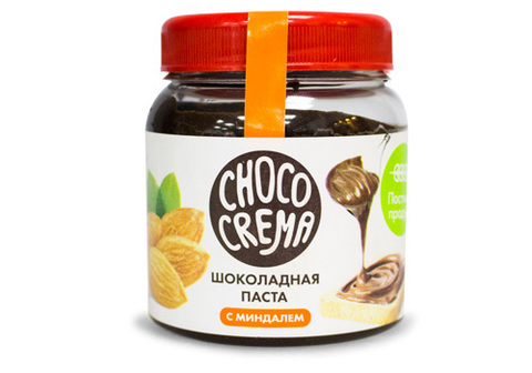 Шоколадная паста c миндалем Choco Crema, 250г
