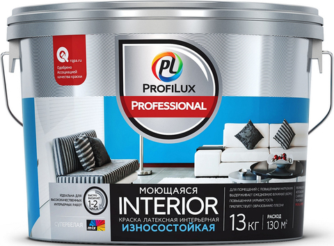 Profilux Professional INTERIOR/Профилюкс Профессионал Интериор моющаяся износостойкая