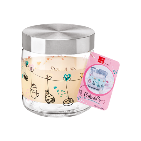 Банка для сыпучих продуктов 0.75л Bormioli Rocco Cake&Co.