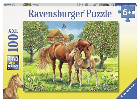 Puzzle Horses in the Field 100 pcs