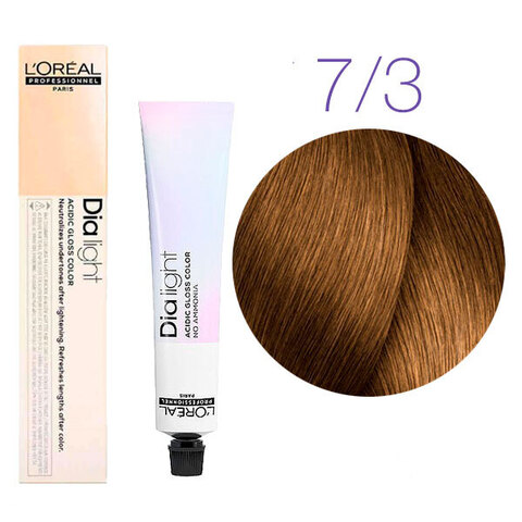 L'Oreal Professionnel Dia light 7.3 (Блондин золотистый) - Краска для волос