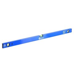 Уровень строительный КОБАЛЬТ Комфорт, 1000 мм, профиль 20 x 49 мм, 3 глазка, точность 1 мм/м (243-004)