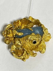 Рыбка З (подвеска из серебра)