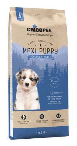 Купить CHICOPEE CNL Maxi Puppy Poultry & Millet