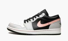 Air Jordan 1 Low "Black Grey Pink"