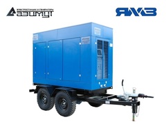 Дизельный генератор Азимут ЭД-75-Т400-1РПМ2 ЯМЗ на шасси в капоте