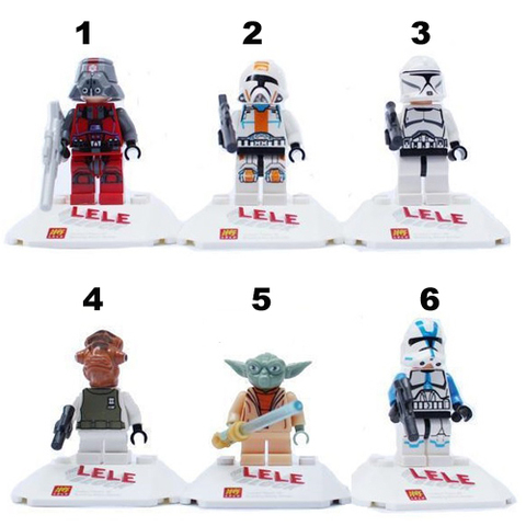 Minifigures Star Wars Blocks Building Series 02