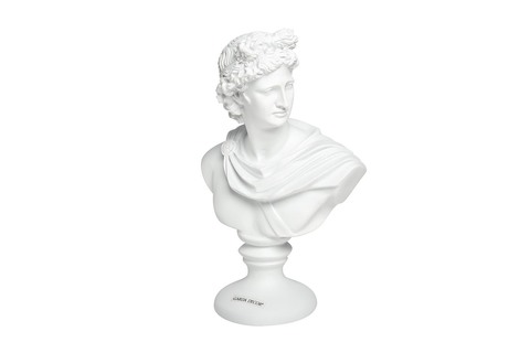 Статуэтка Античный бюст Garda Decor 20x30 из белого полирезина