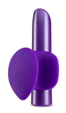 Фиолетовый вибромассажер B6 - 10,16 см. - Blush Novelties Noje BL-76661