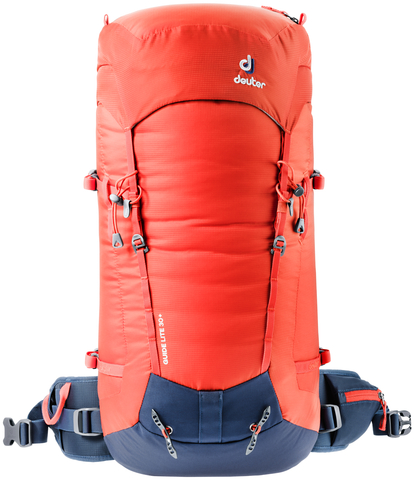 Картинка рюкзак для скитура Deuter Guide Lite 30+ Papaya/Navy - 5