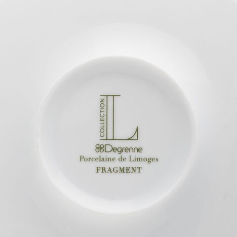 Фарфоровое блюдце для кофейной чашки 12,6 см, белый, артикул 227849, серия Сollection`L Fragment