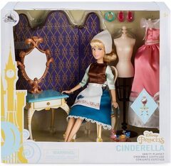 Кукла Золушка Disney Cinderella коллекционная с одеждой и набором мебели